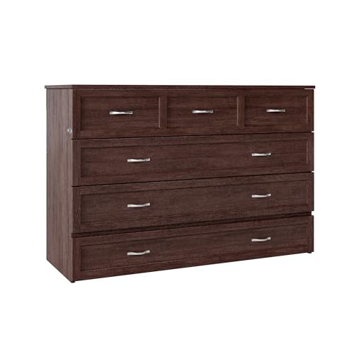 AFI Deerfield Murphy Bed Chest with Charging Station