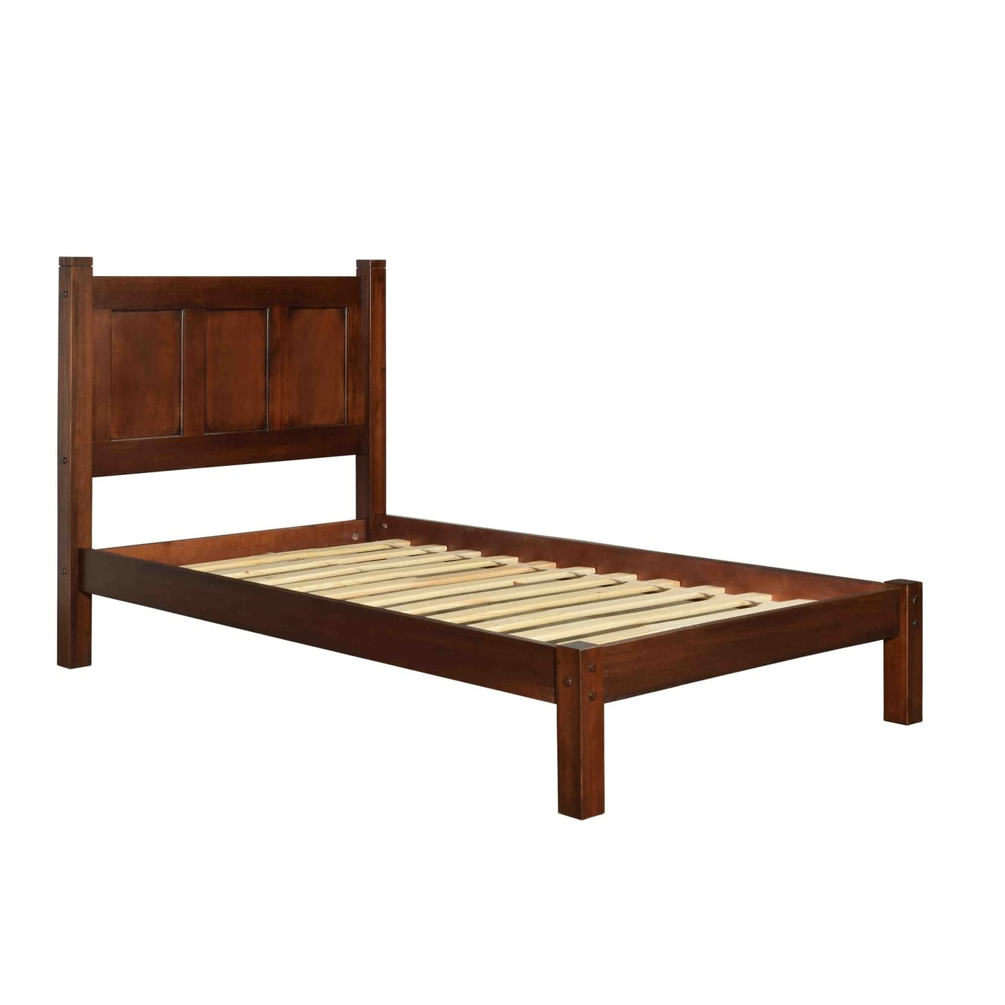 Grain Wood Shaker Queen Bed (Cherry)