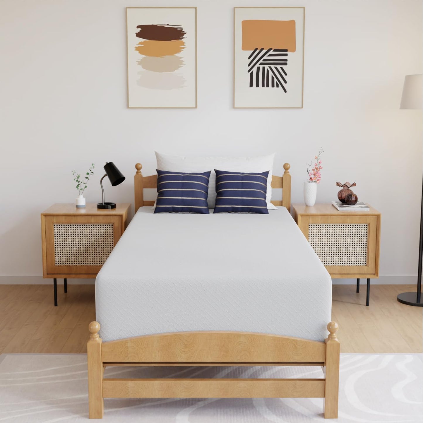 FDW 5" Twin Gel Foam Mattress
