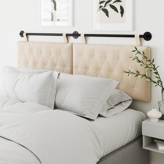 Nathan James Harlow King Wall Mount Headboard