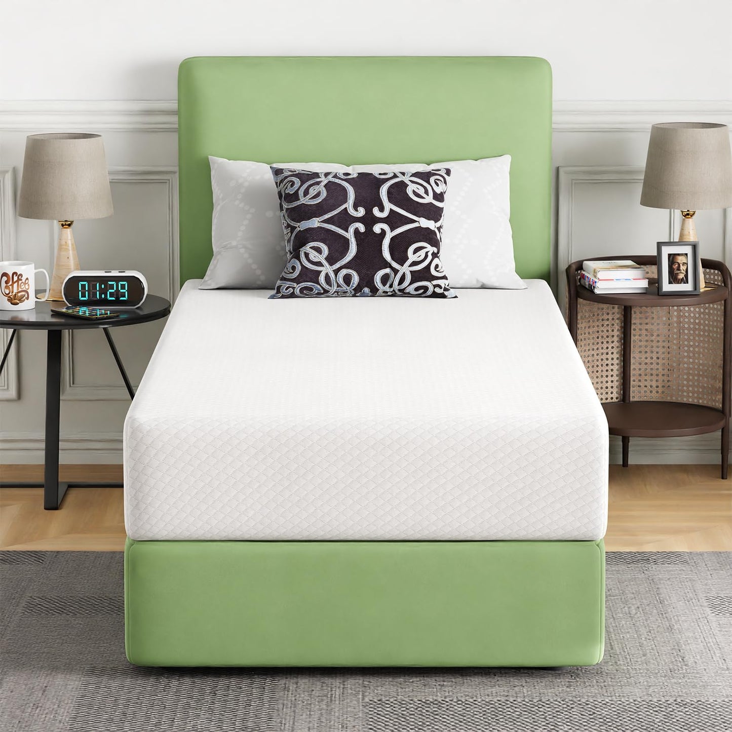 FDW 5" Twin Gel Foam Mattress