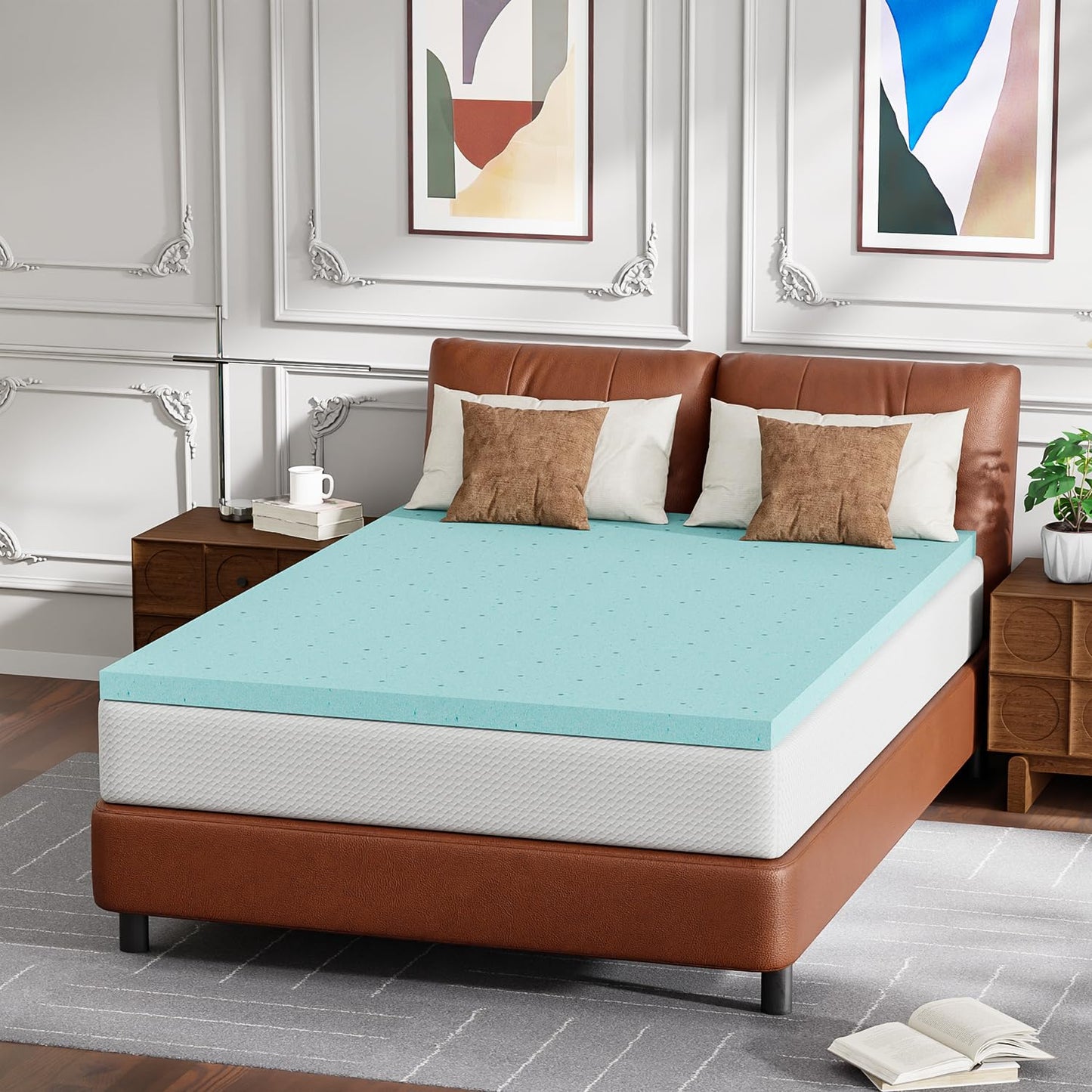 FDW 5" Twin Gel Foam Mattress
