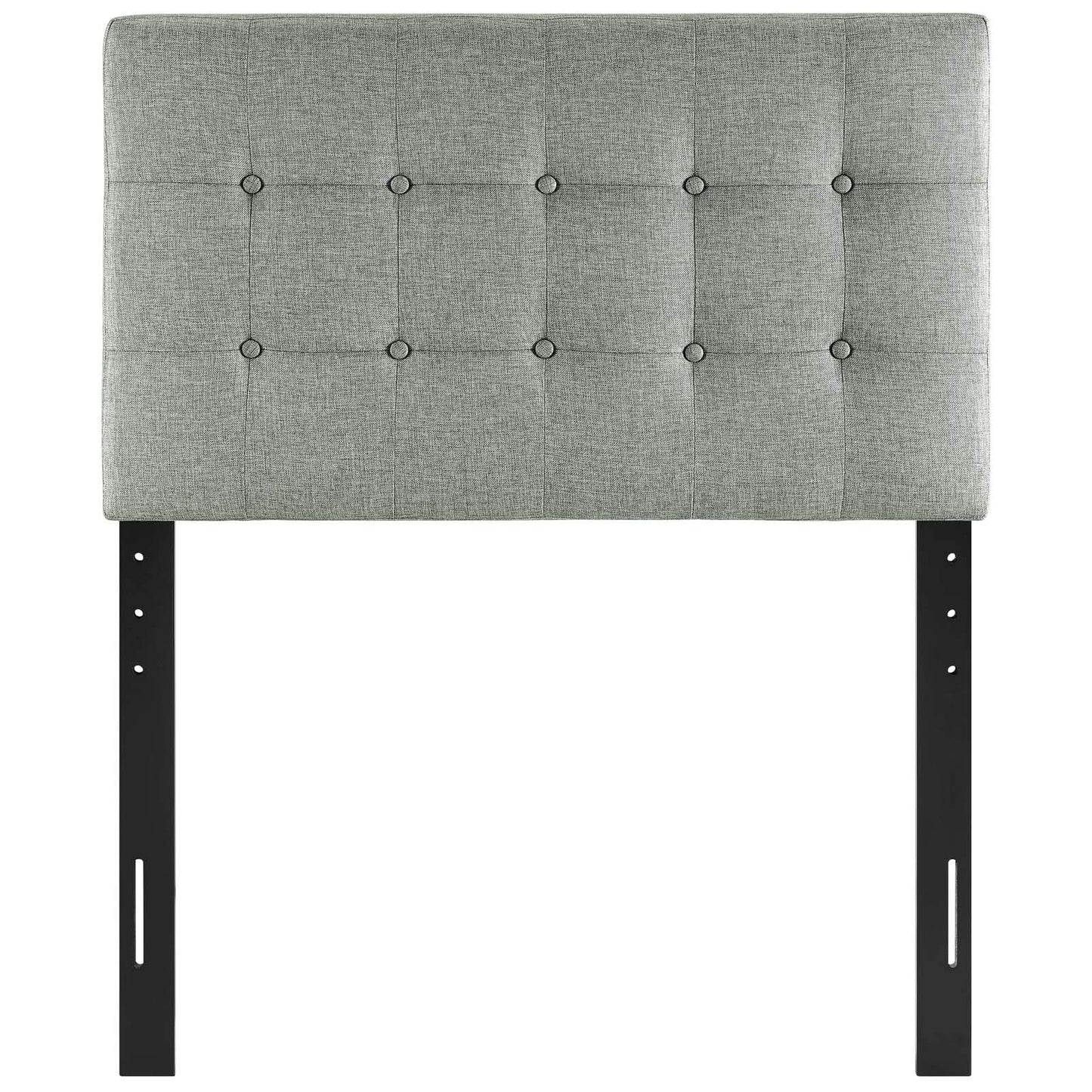 Modway Emily Tufted Button Linen Fabric Upholstered