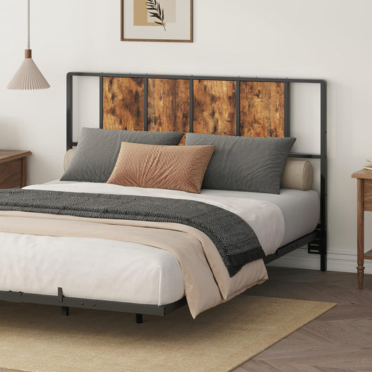 Metal Twin Size Headboard – Black