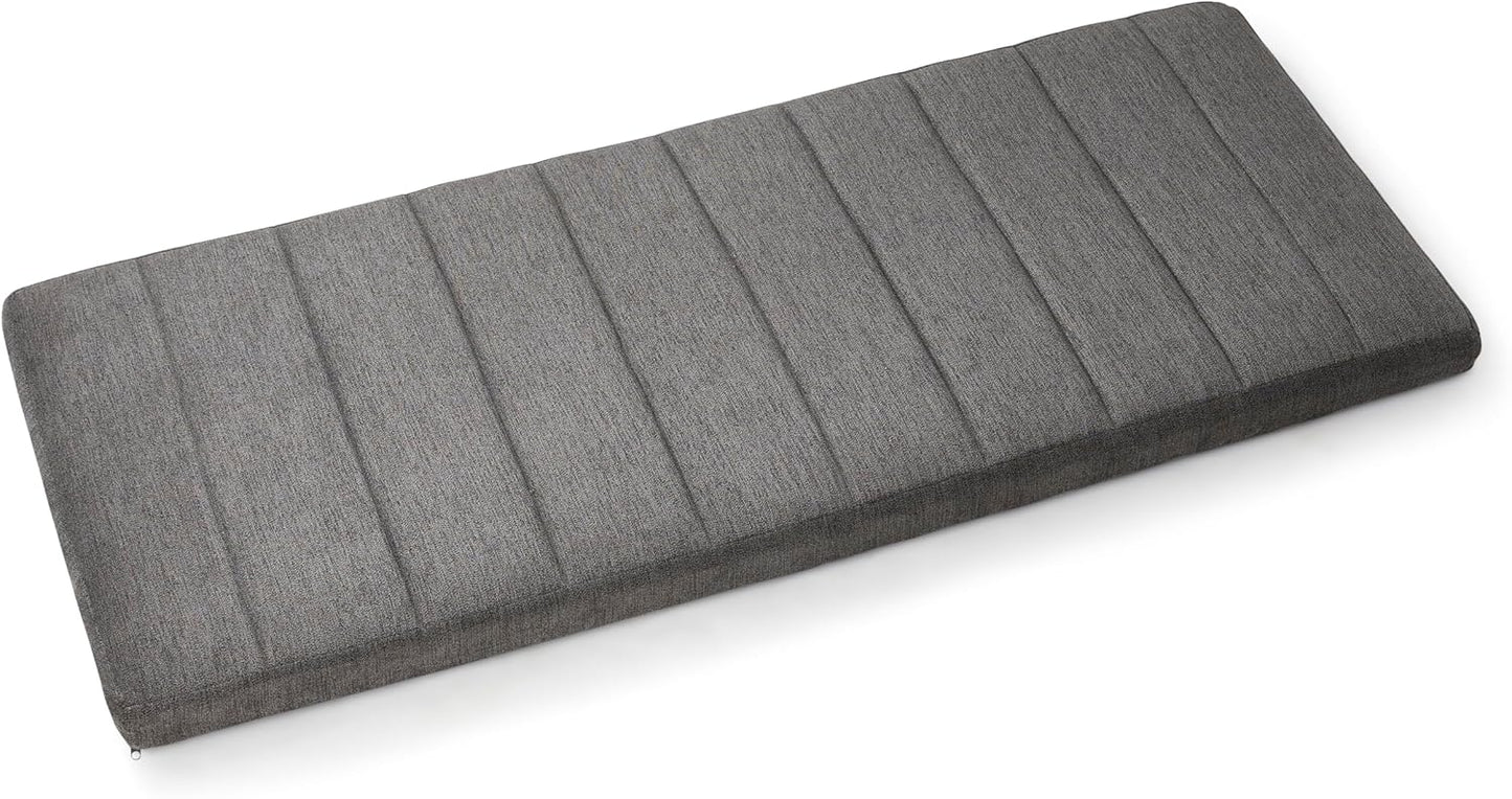 Upholstered King Wall Mounted Headboard – Grey